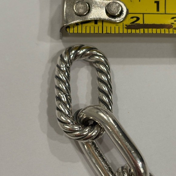 David Yurman DIY Madison Large Bracelet with 18k Gold - Picture 6 of 7